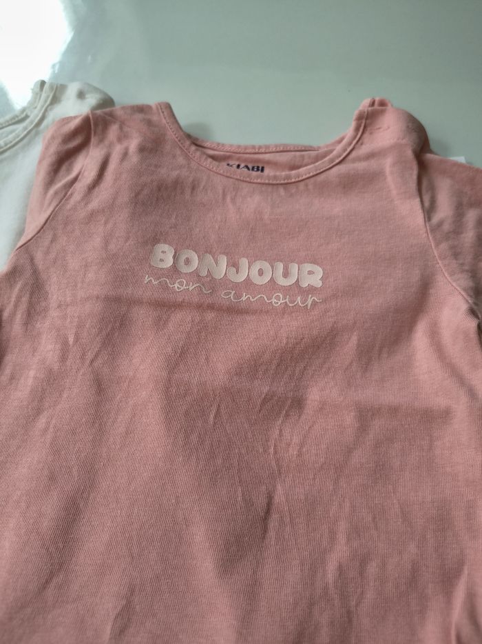 Lot de 3 t-shirt bébé fille - photo numéro 3