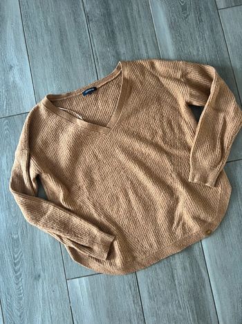 Pull camel taille S Bonobo femme