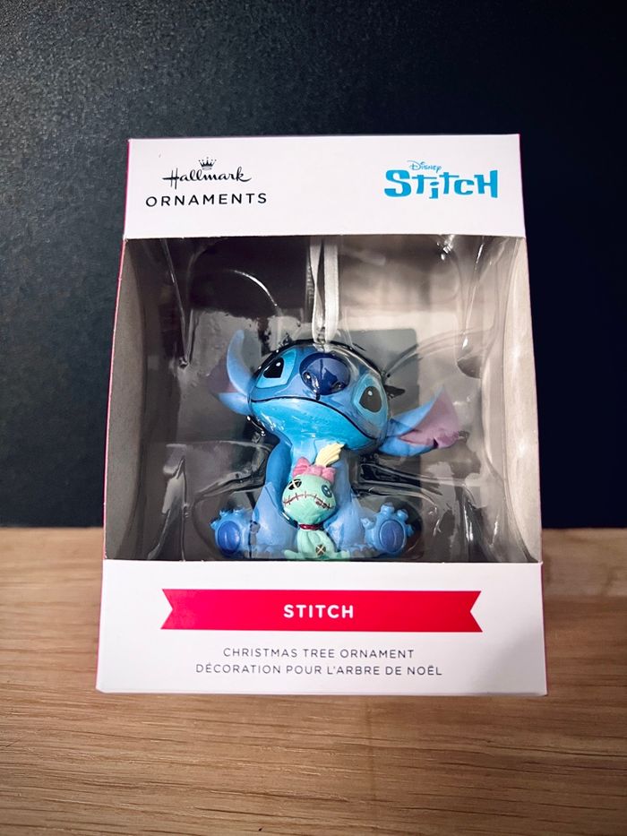 Décoration Noël Disney Stitch Hallmark – neuve en boîte - photo numéro 2