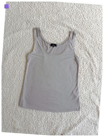 Débardeur gris strass Monari – style chic & casual