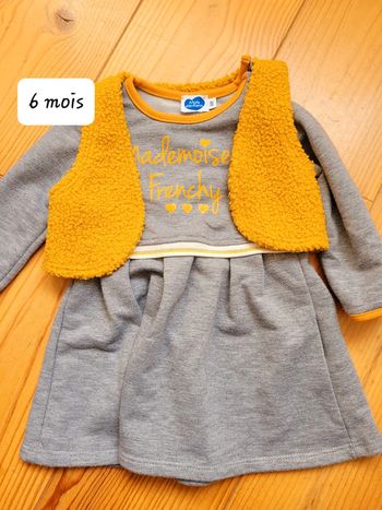 Robe manches longues (6 mois)