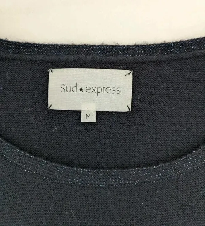 Robe pull en viscose laine cachemire - Sud Express - taille M - photo numéro 4
