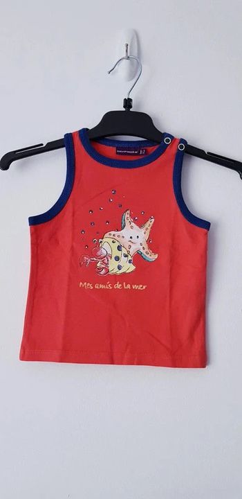 Débardeur garçon - T. 9 mois