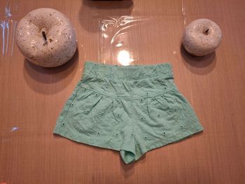 Short orchestra broderies anglaise 18 mois 81 cm vert menthe