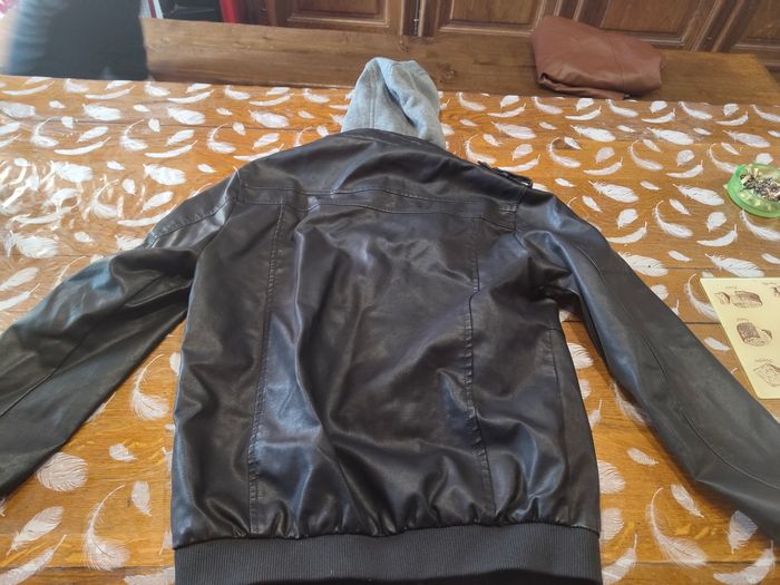 Veste semi cuir - photo numéro 2
