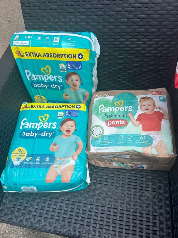 Les couches Pampers 8€ l’unité - photo numéro 2
