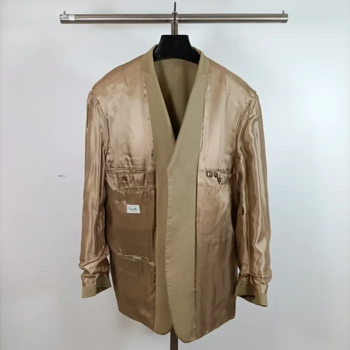 Ensemble costume veste + pantalon kaki - 52 estimé A483 - photo numéro 11