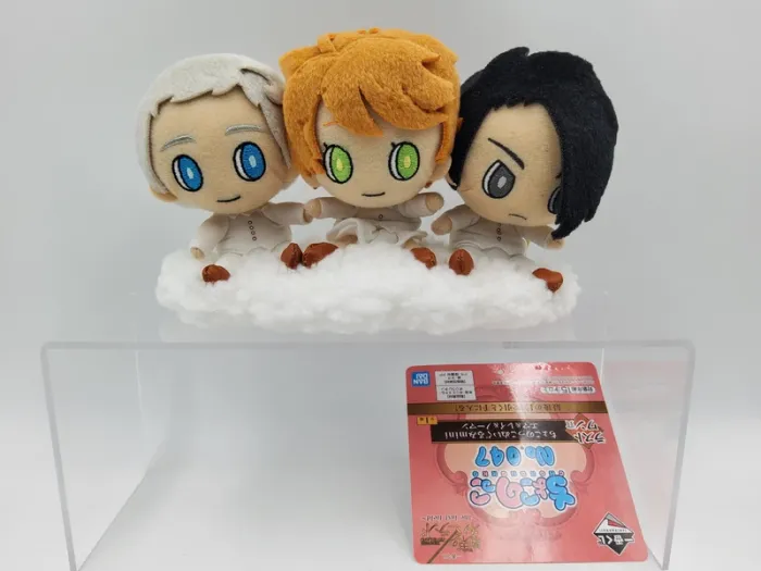 Ichiban Kuji The Promised Neverland ~ the last field ~ Last One Prize - Emma & Norman & Ray Plush