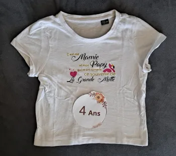 T-shirt 4ans