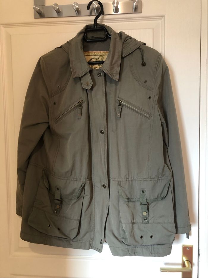 Parka 1/2 saison kaki vintage