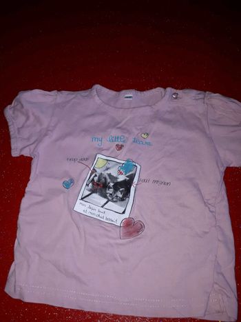 T-shirt taille 24 mois