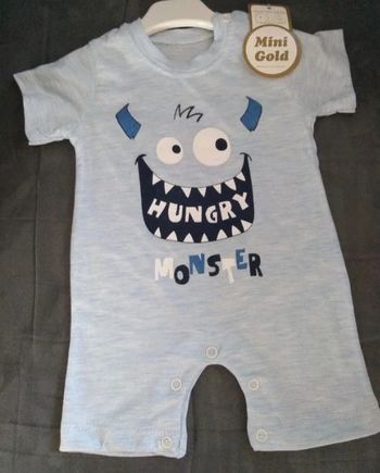 Combishort bébé