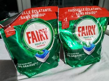 Lot 2 Fairy Lave Vaisselle x35 Doses