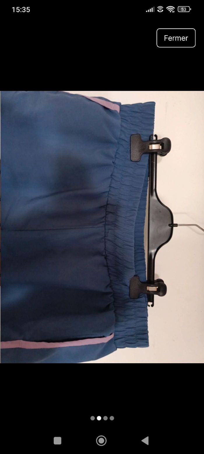 Short bleu crivit taille 42 - photo numéro 2