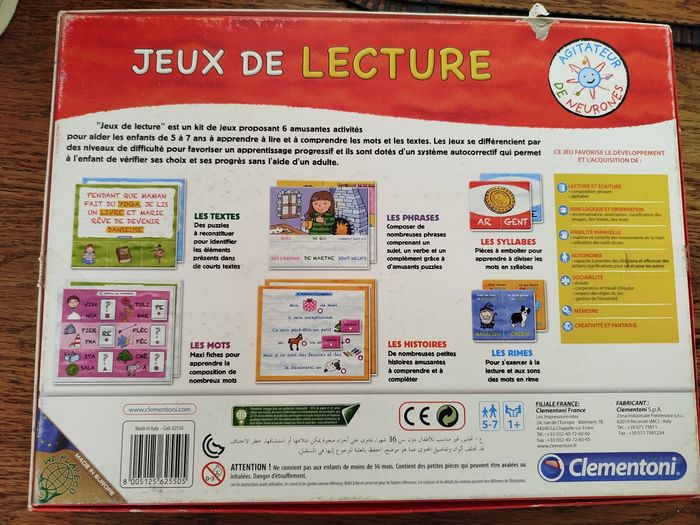 Jeux de lecture 6jeux éducatifs - photo numéro 4