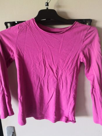 Tee shirt manches longues uni