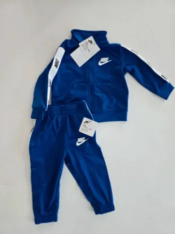 Ensemble jogging nike bleu