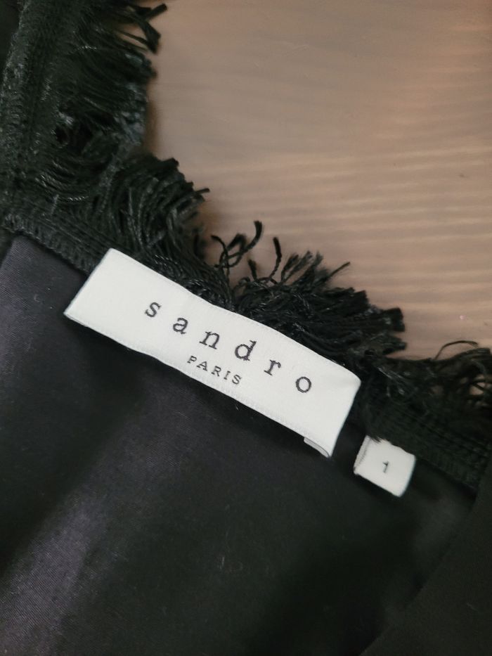 Robe noire sandro t1 - photo numéro 8