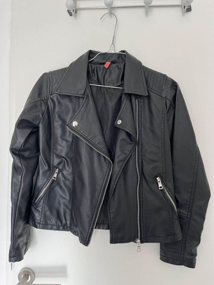 Veste Simili Cuir Fille