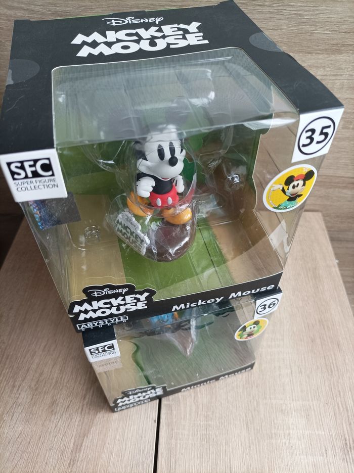 Lot 2 figurines Mickey et Minnie mouse Disney abystyle - photo numéro 4