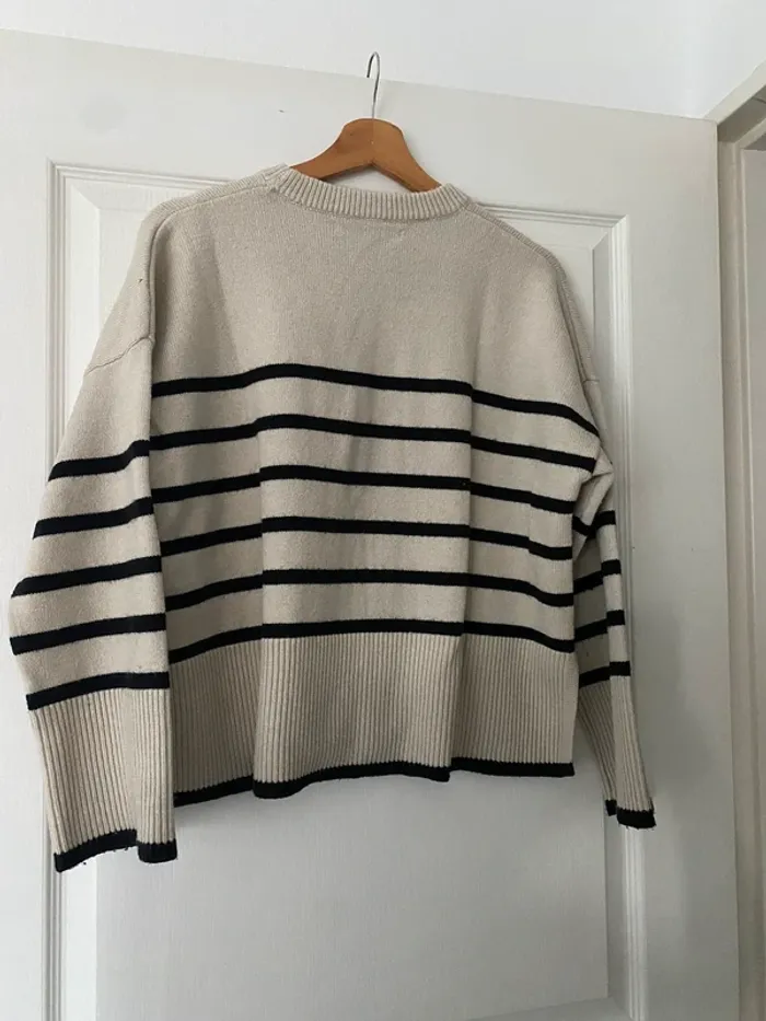 Pull marinière Bershka - photo numéro 4
