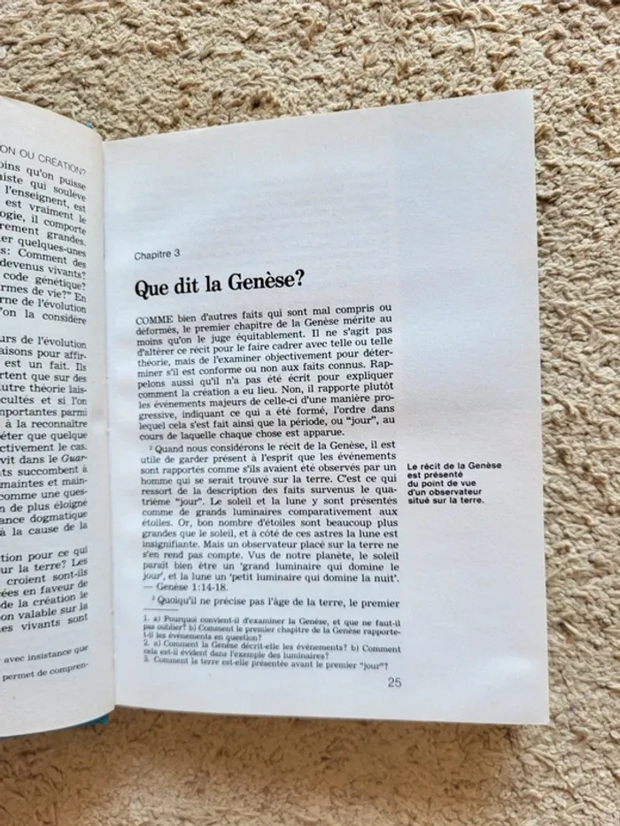 Livre "La vie : Comment est-elle apparue ? Évolution ou création ? - photo numéro 8