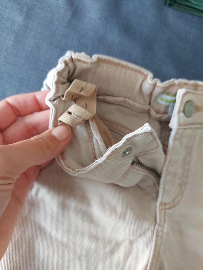 Bermuda en jeans rose poudre Vertbaudet 5 ans - photo numéro 9