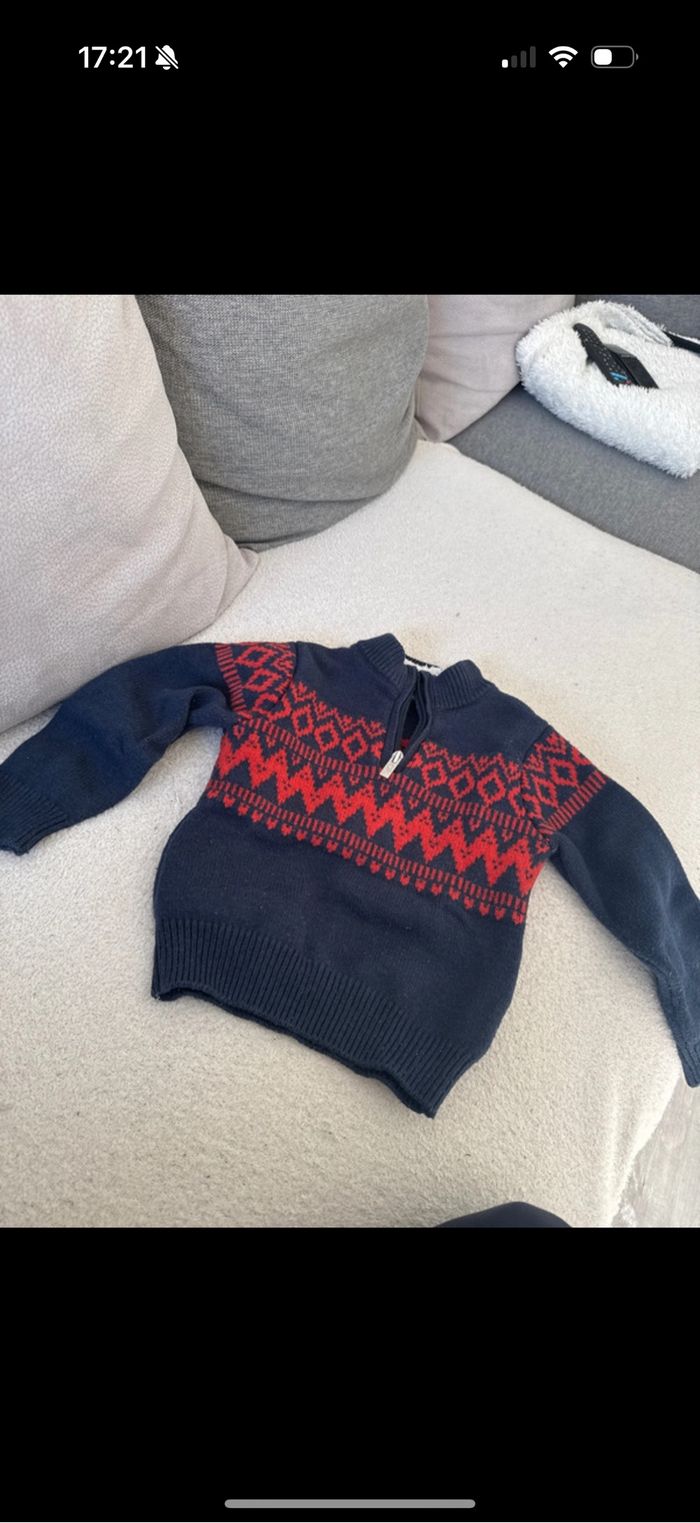 Lot de 2 pulls okaidi 3 ans - photo numéro 2