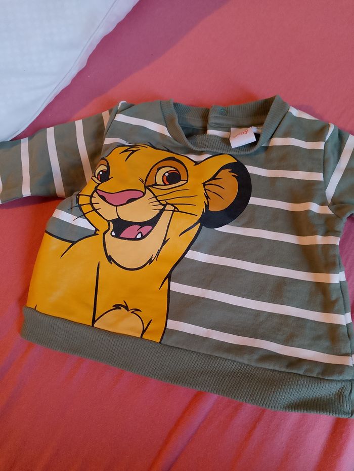 Vends pull rion lion bébé