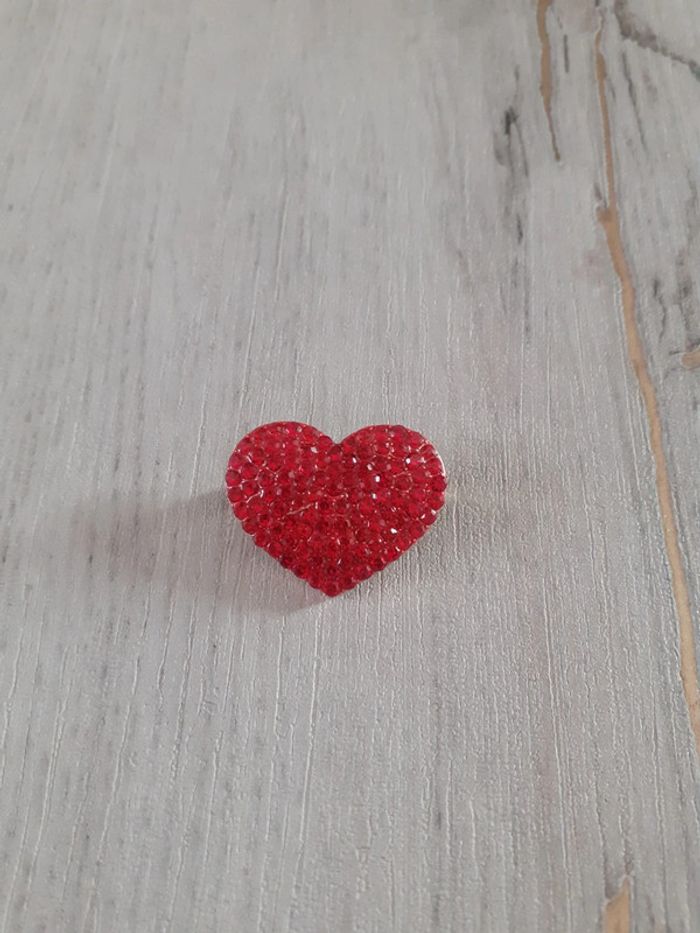 Broche cœur
