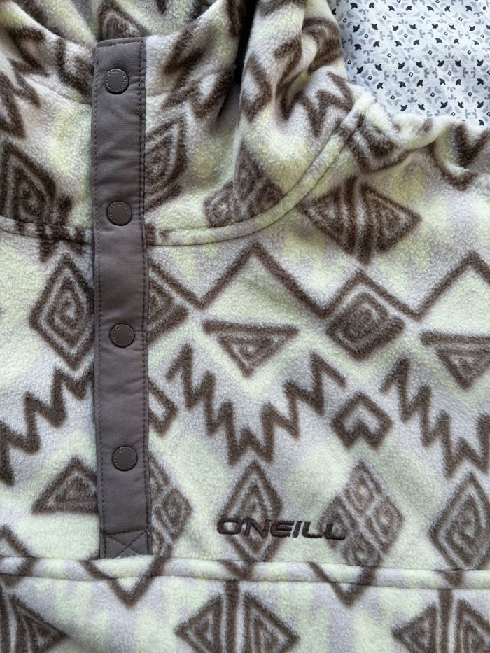 Polaire Sherpa Motifs Imprimés Aztèques à capuche O’Neill - Taille XS - Neuve - photo numéro 3