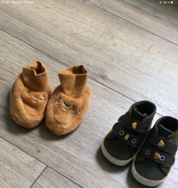 Chausson et chaussure 3 mois