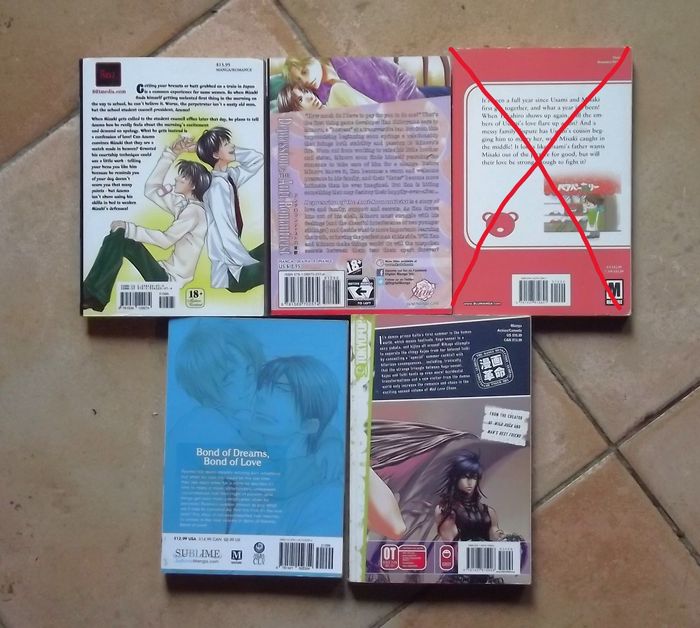 Mangas en anglais le lot de quatre - photo numéro 3