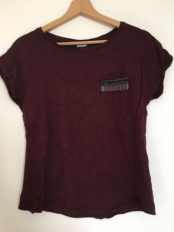 Teeshirt bordeaux