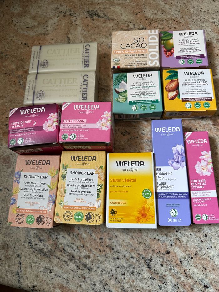 Lot weleda neuf