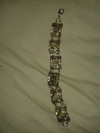 Bracelet vintage argenté