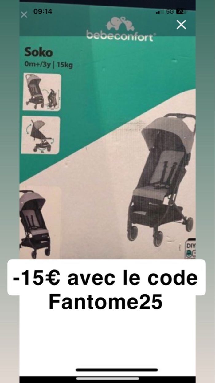 Poussette Soko