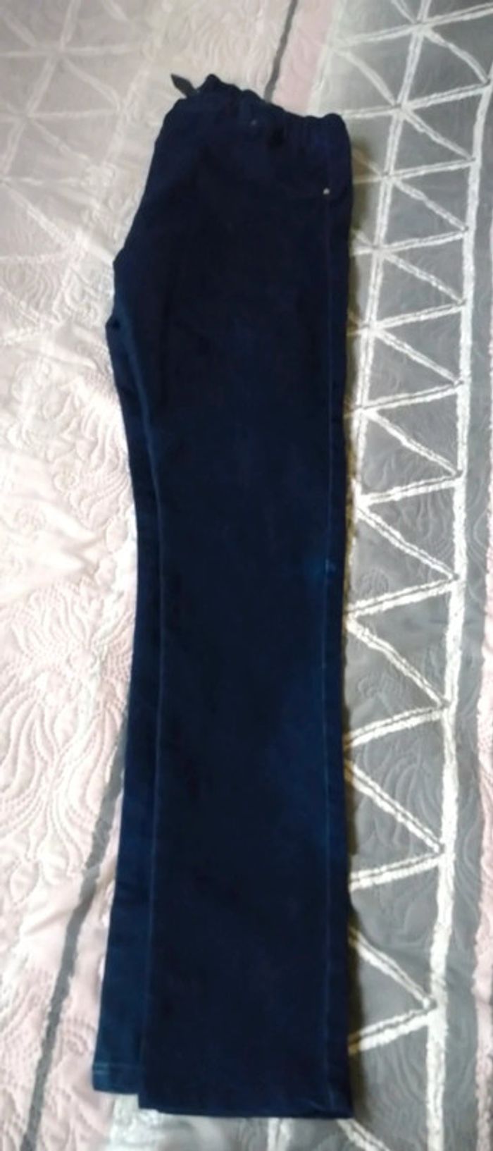 Jegging slim bleu brut femme 44 b. a basic - photo numéro 7