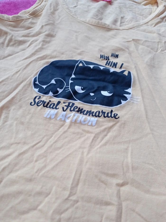 Pyjacourt jaune Tissaia taille 34/36 - photo numéro 2