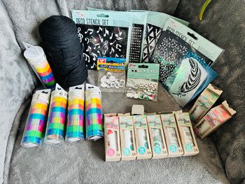 Lot accessoires matériel loisir créatif