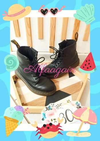 Bottines dr Martens noires 30 mixte