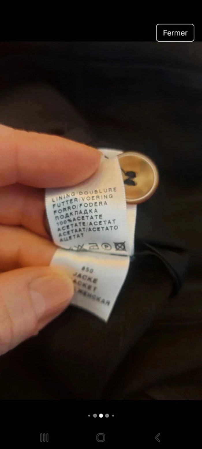 Blazer Apanage be/fr 40 en lin en parfait état - photo numéro 12