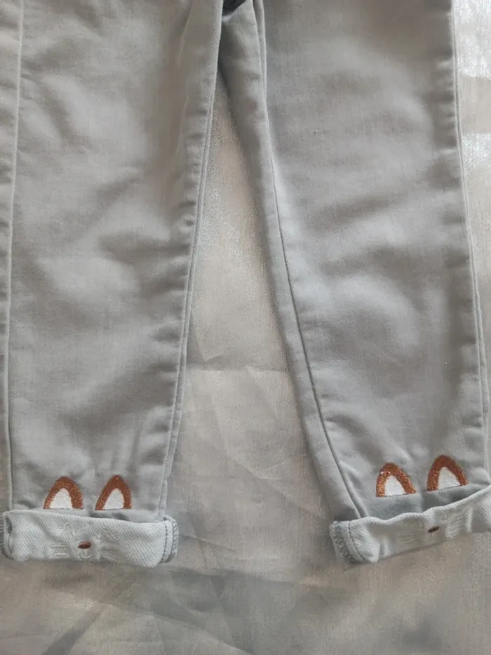 Lot de 2 jeans souple 36 mois - photo numéro 7