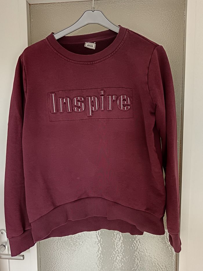 Sweat violet Pimkie M - photo numéro 4