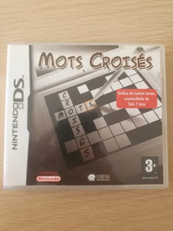 Jeu Nintendo DS Mots Croisés