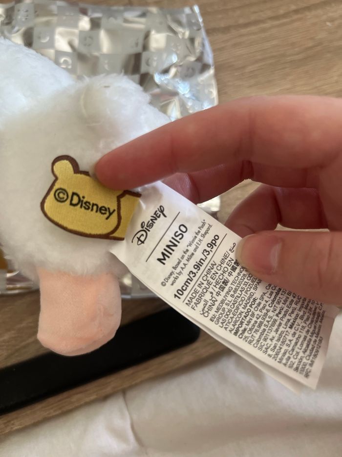 Miniso porte-clé peluche Winnie l’Ourson Sheep - photo numéro 8