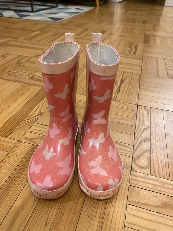 Bottes de pluie hello kitty - photo numéro 2