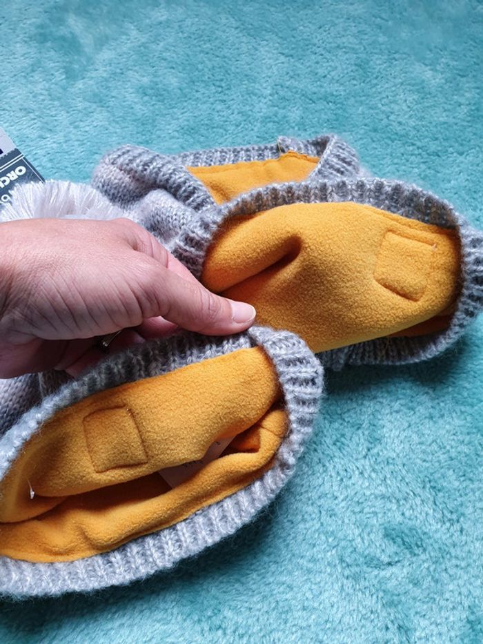 Ensemble bonnet+snood neuf47 cm - photo numéro 3