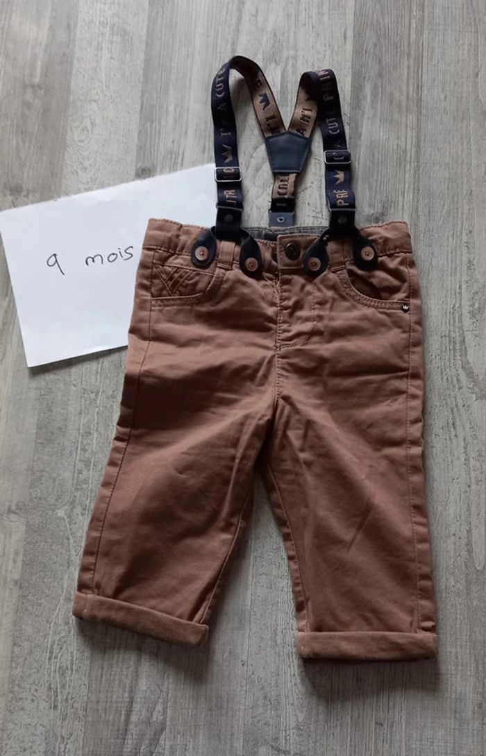 Pantalon à bretelle orchestra