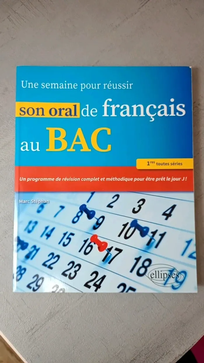 Une semaine pour réussir son oral de français
